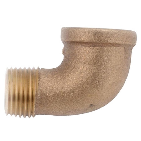 Anderson Metals Anderson Metals 1/4 in. FIP in. X 1/4 in. D MIP Brass 90 Degree Street Elbow 738116-04AH